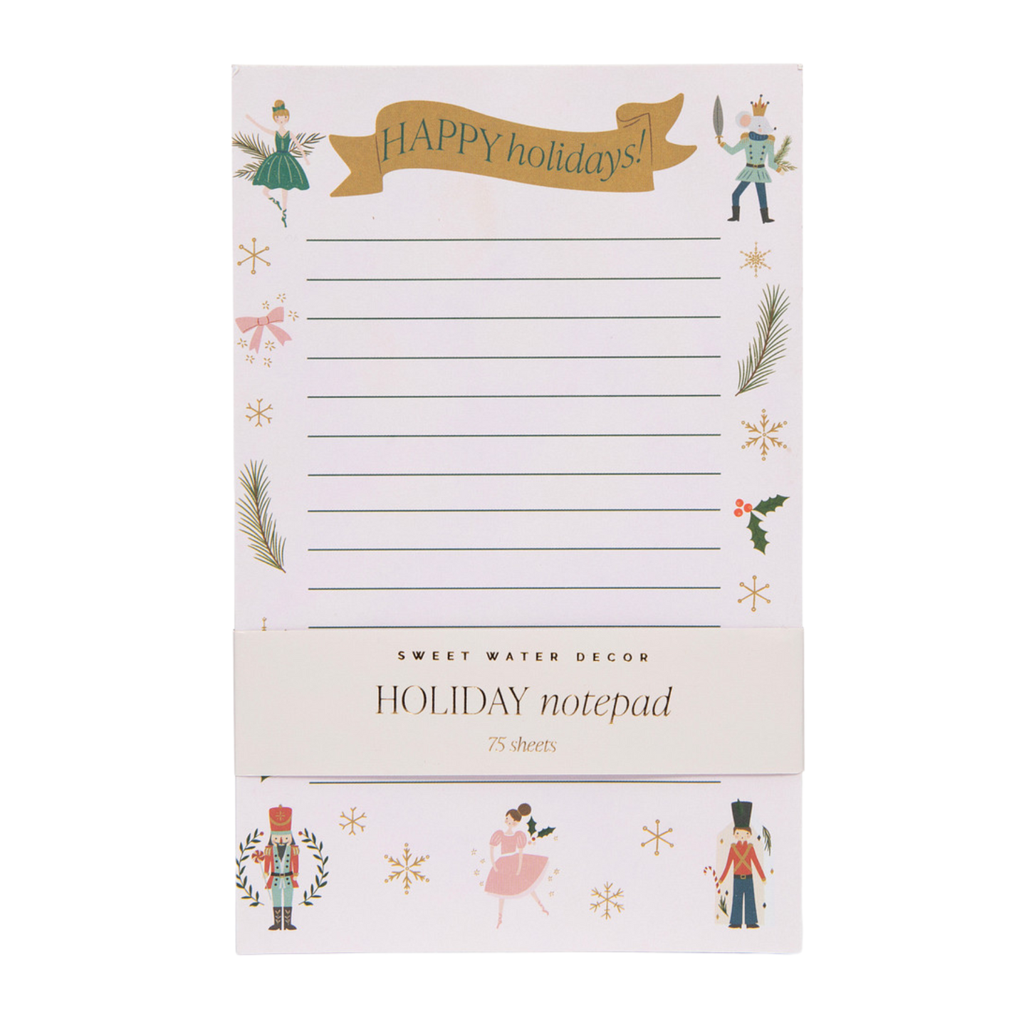 Nutcracker Notepad - Christmas Stationery & Gifts