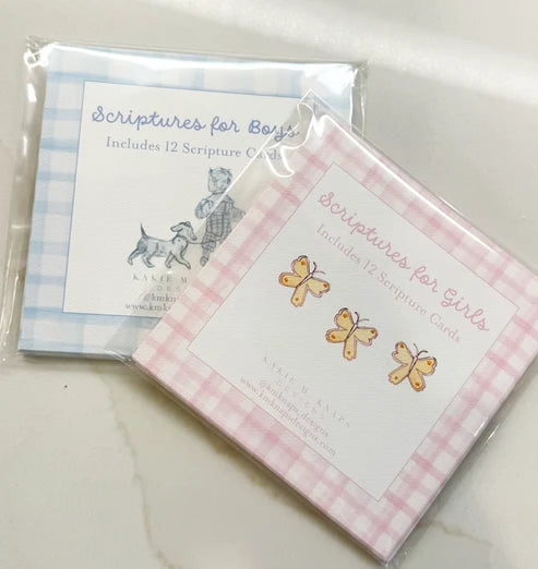 KMK Scripture Cards-Kids, Boy + Acrylic Stand