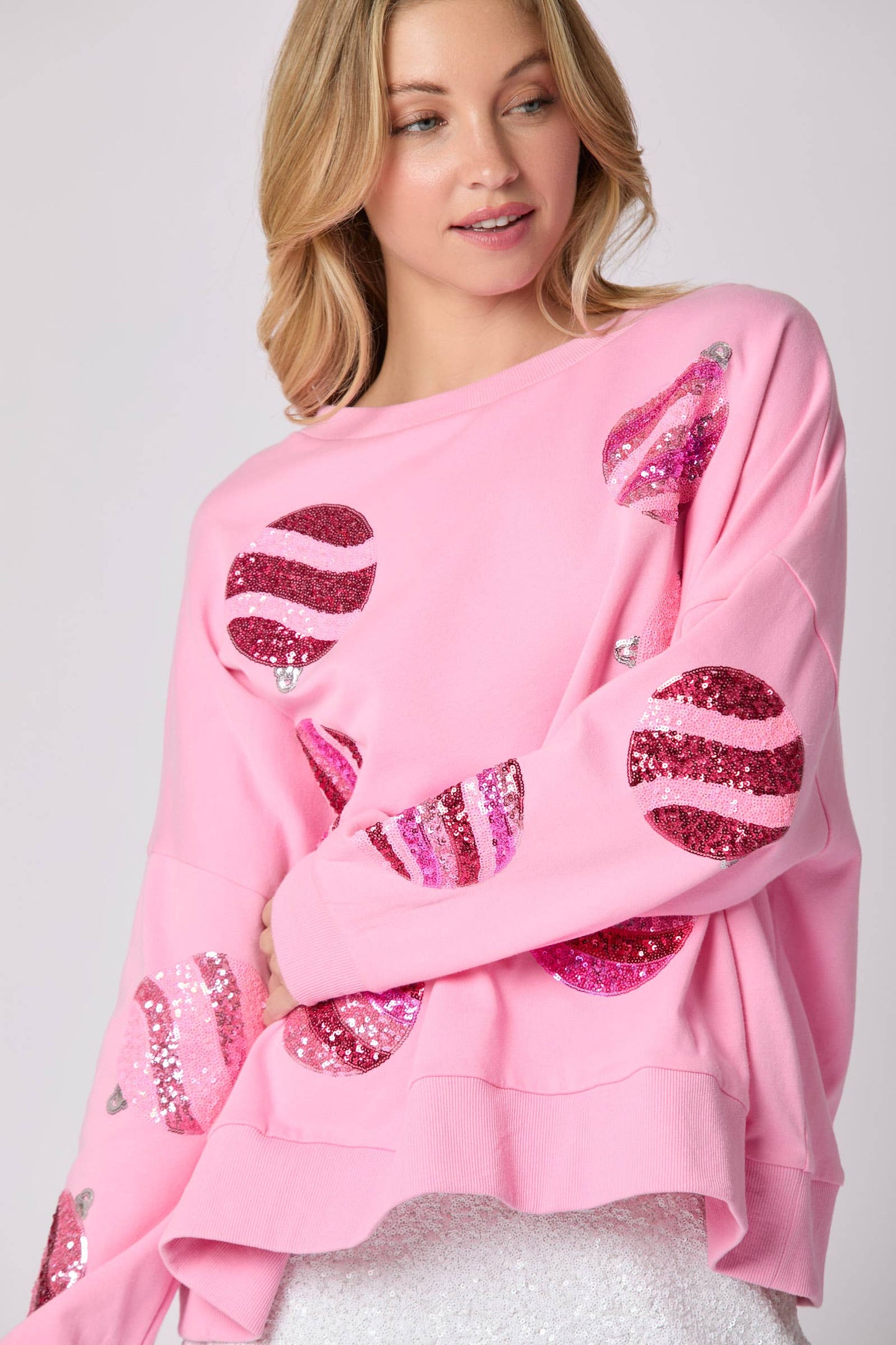 Embroidery Oversized Sweatshirts