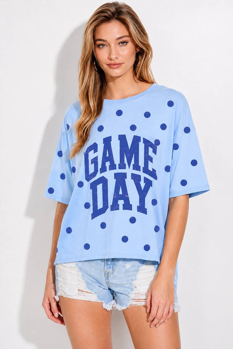 Gameday Print Top