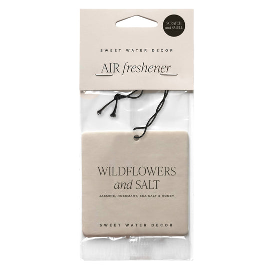 Wildflowers & Salt Hanging Air Freshener