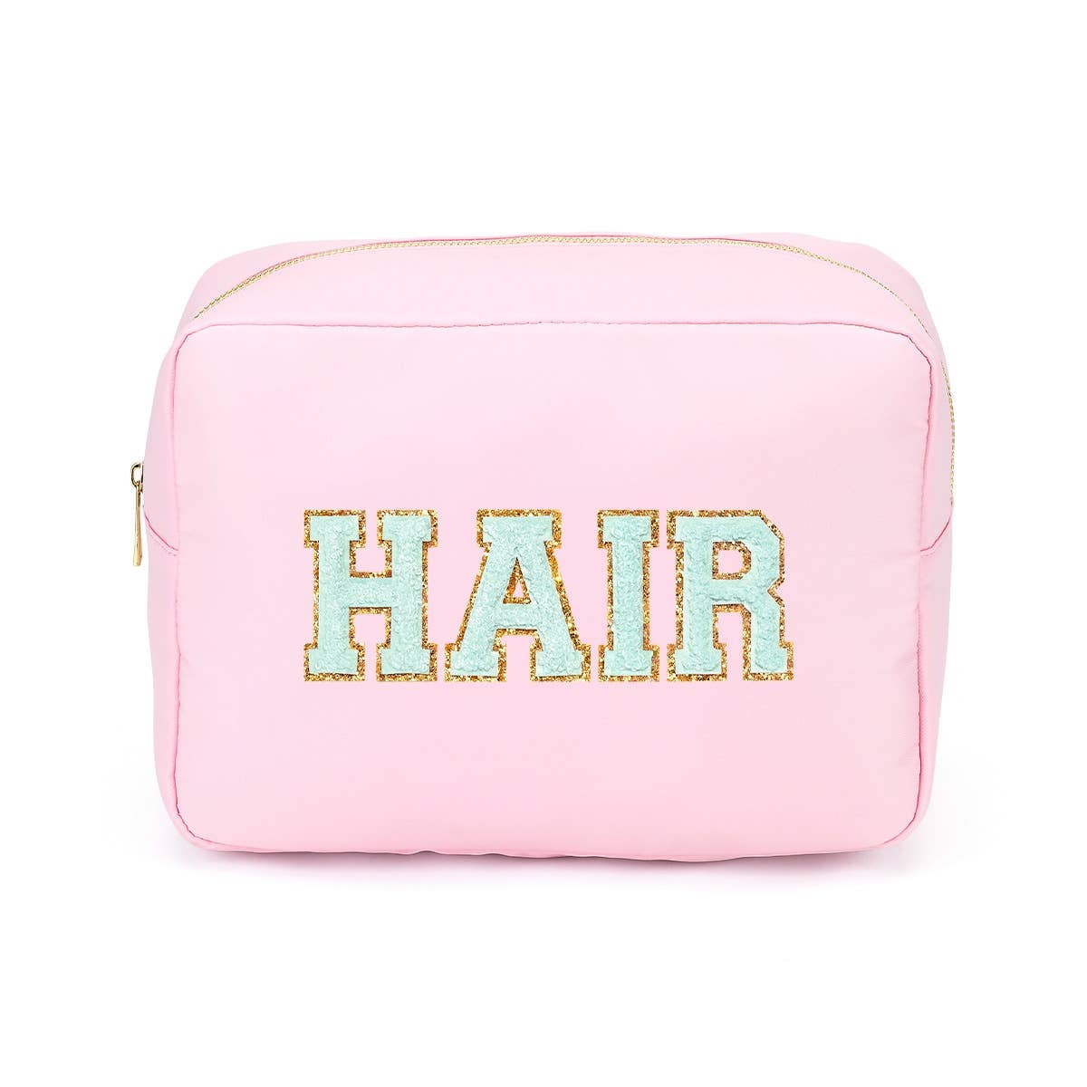 Hair Pink Lauren Cosmetic Bag