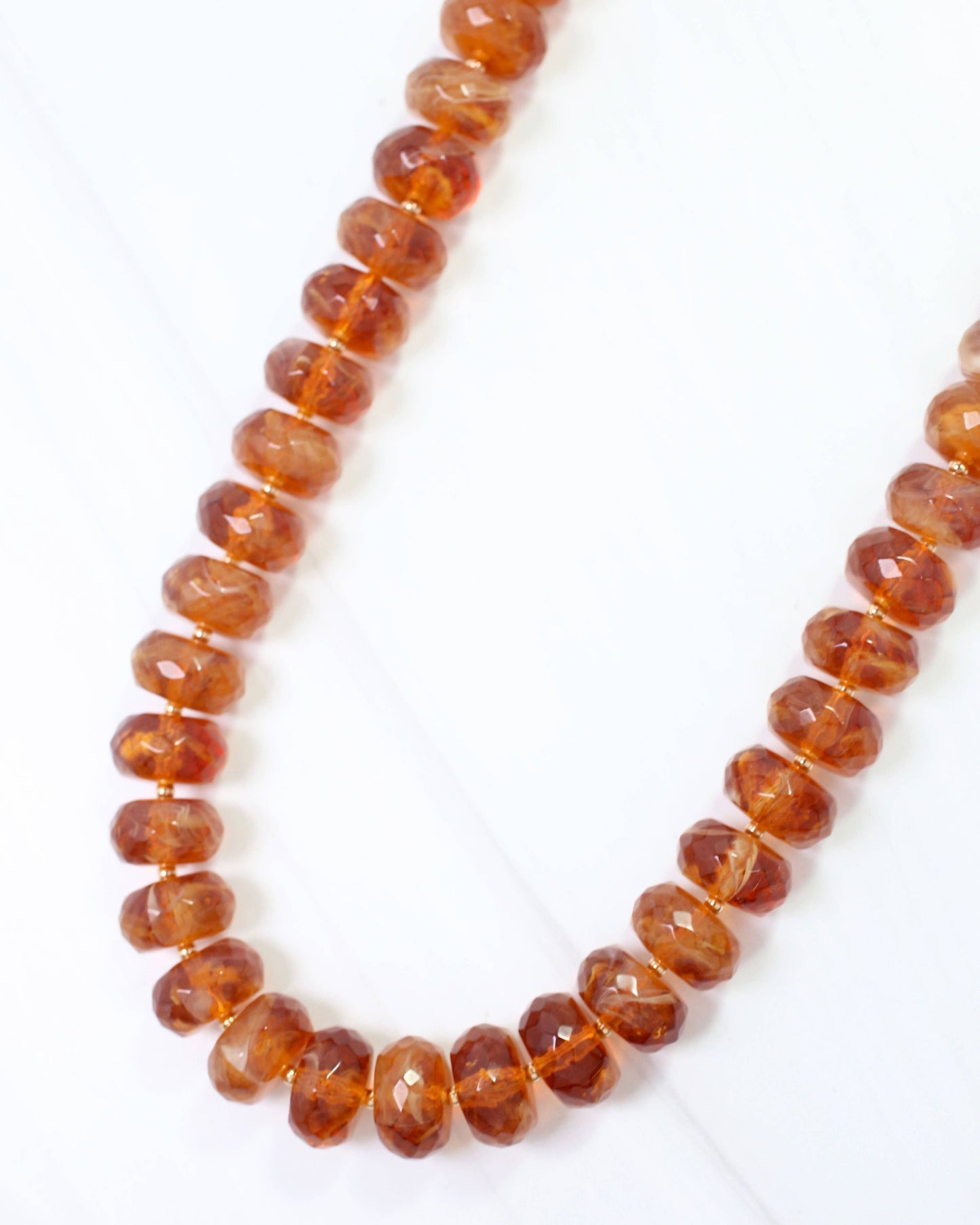 Mansfield Beaded Necklace Tortoise