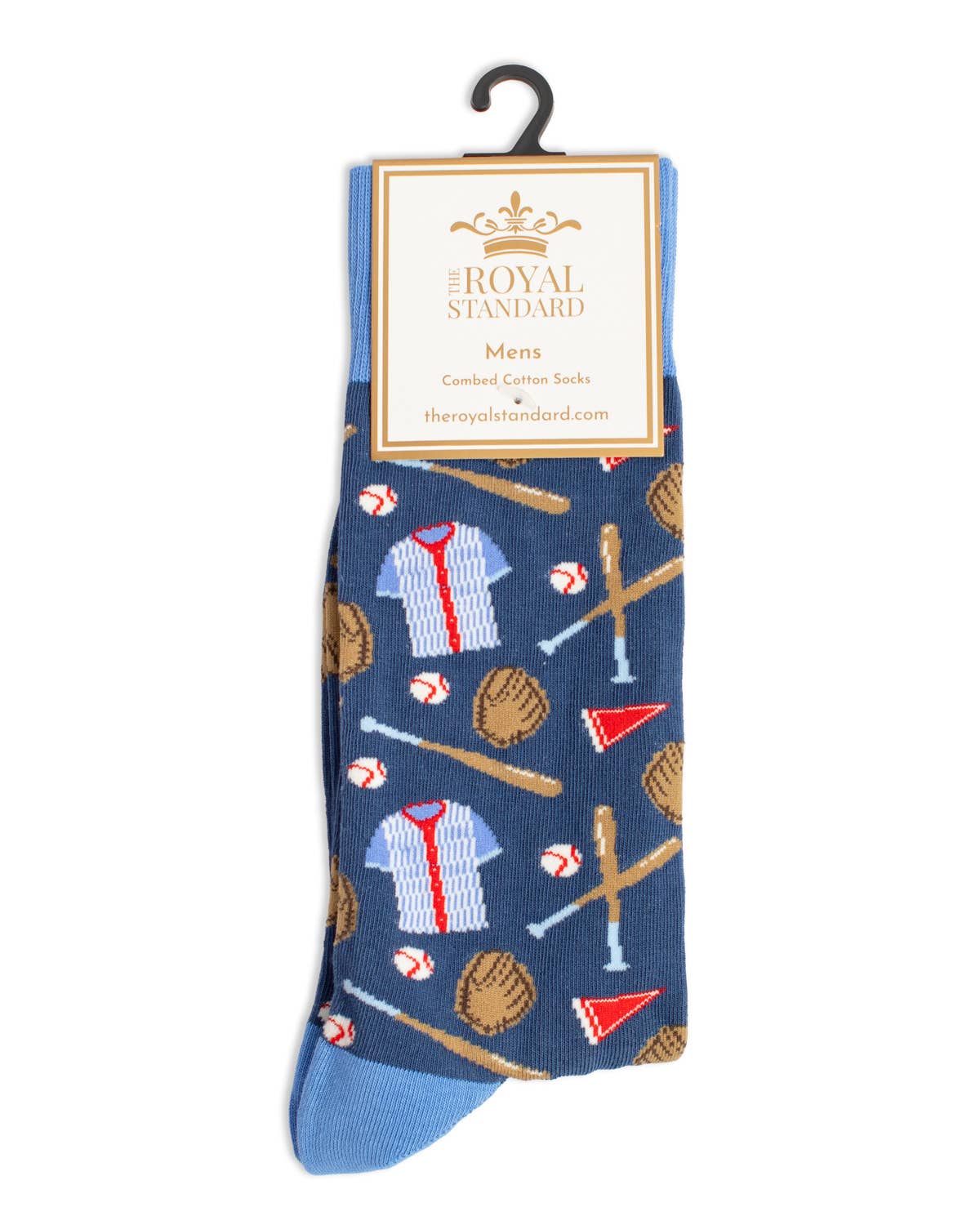 Men's Grand Slam Socks   Blue/Multi   One Size