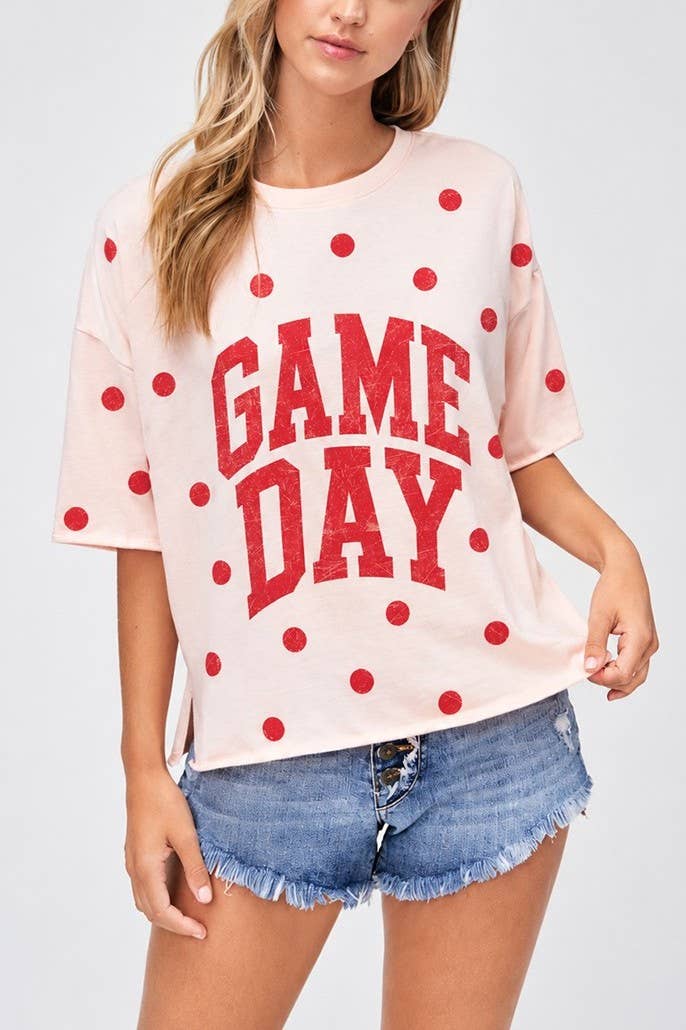 Gameday Print Top