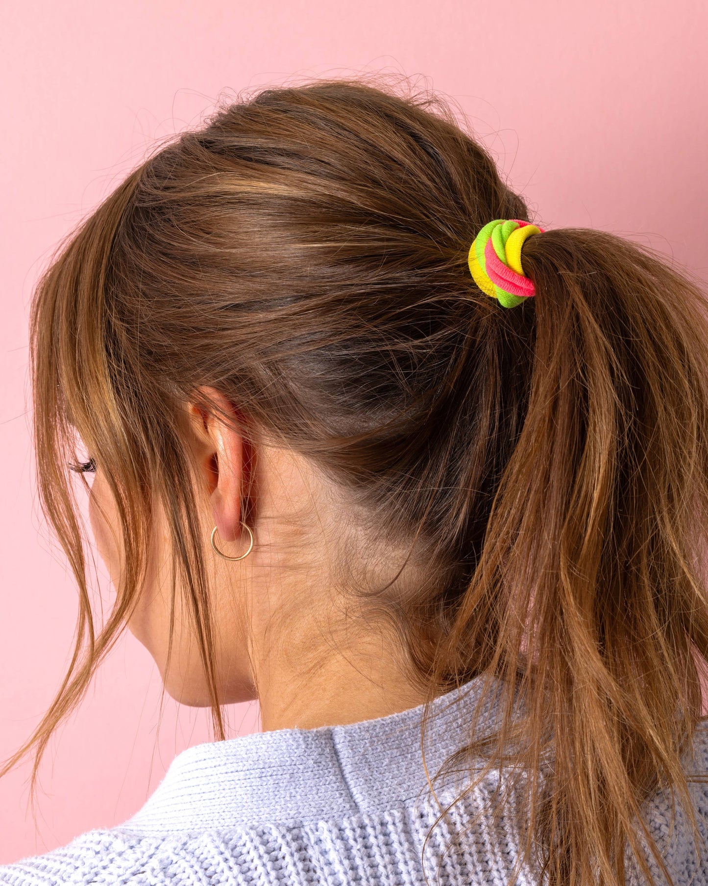 Mix & Match Colorful Hair Tie Assortment - Set of 20