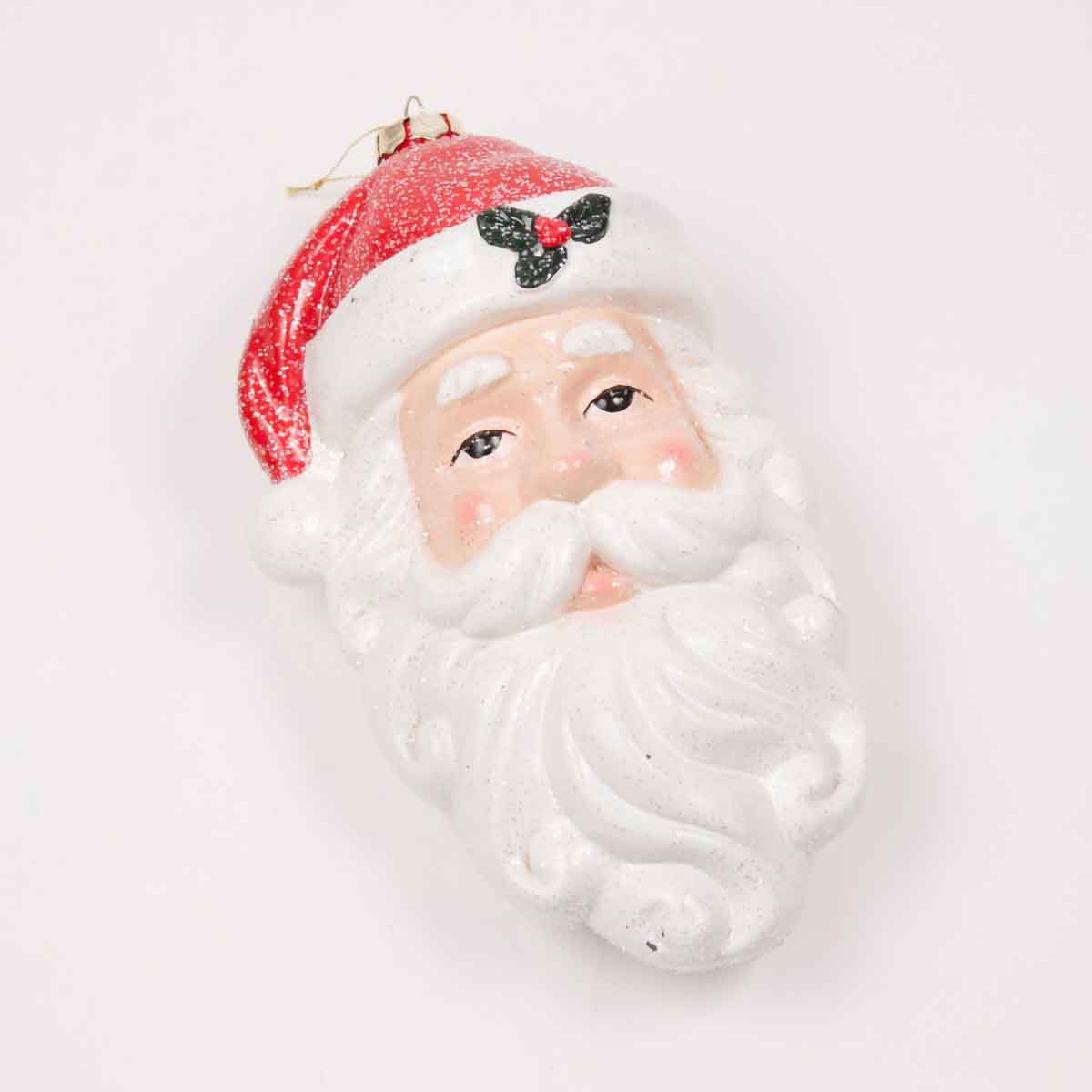 St. Nicholas Ornament   White/Red   4.5x10x5.5