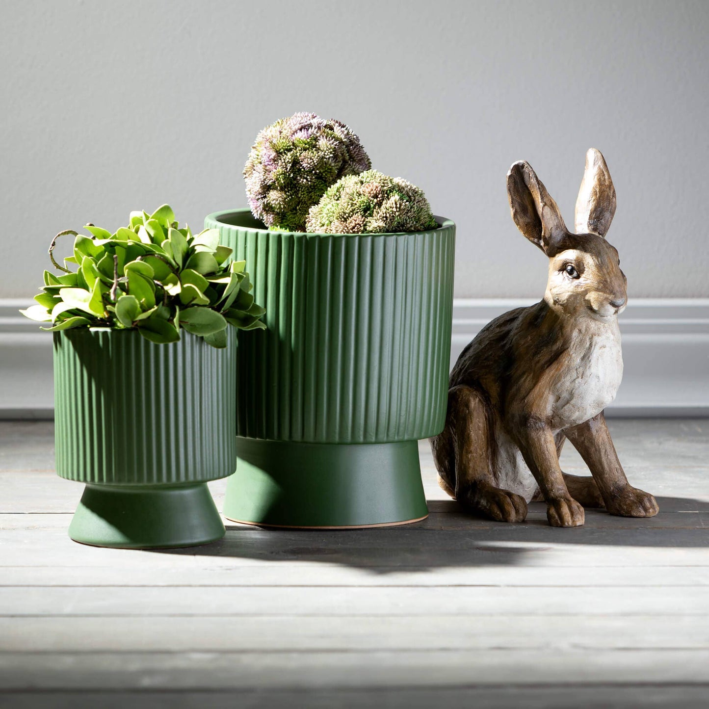COLORFUL SEDUM ORB SET OF 3