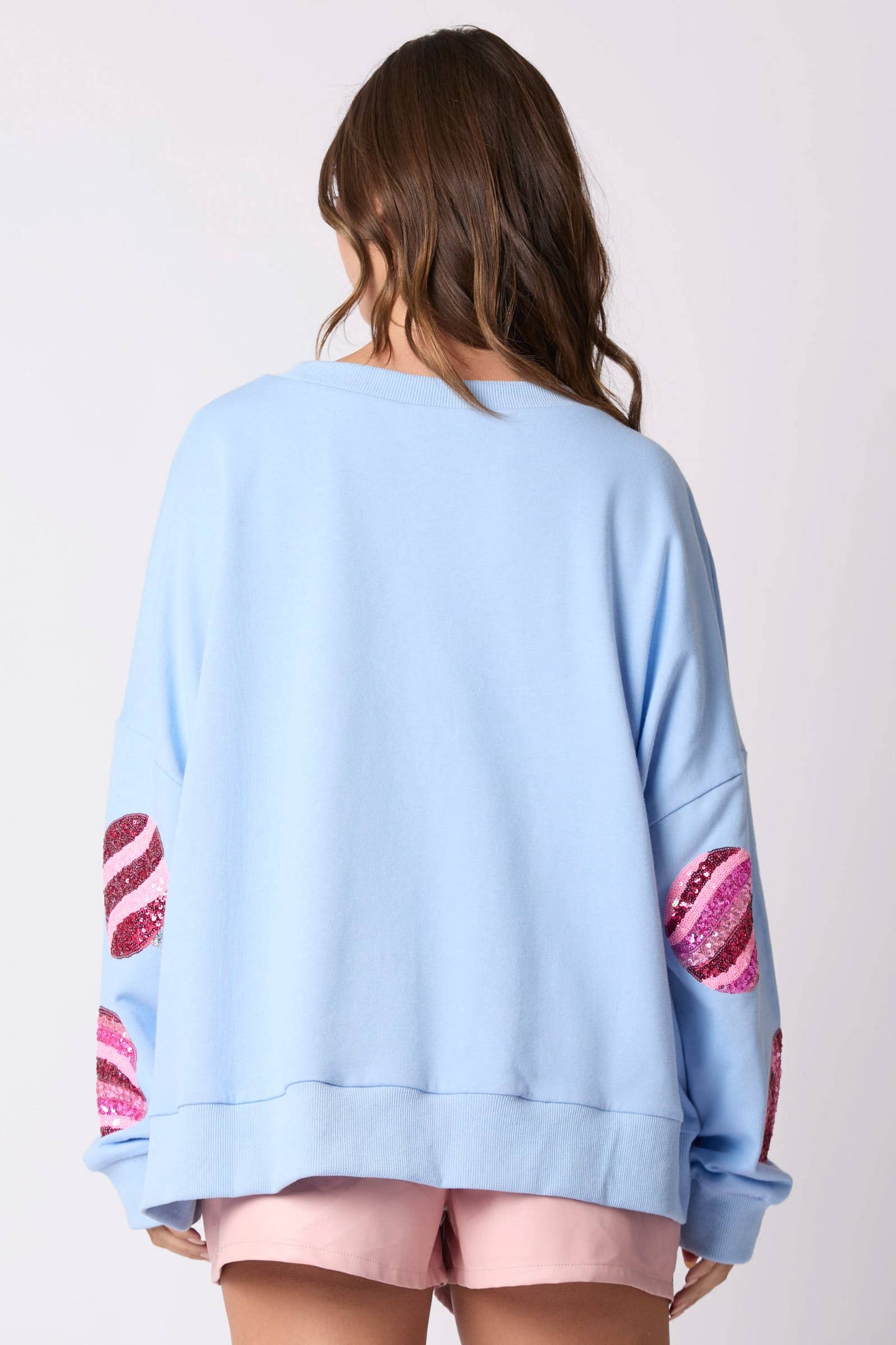 Embroidery Oversized Sweatshirts