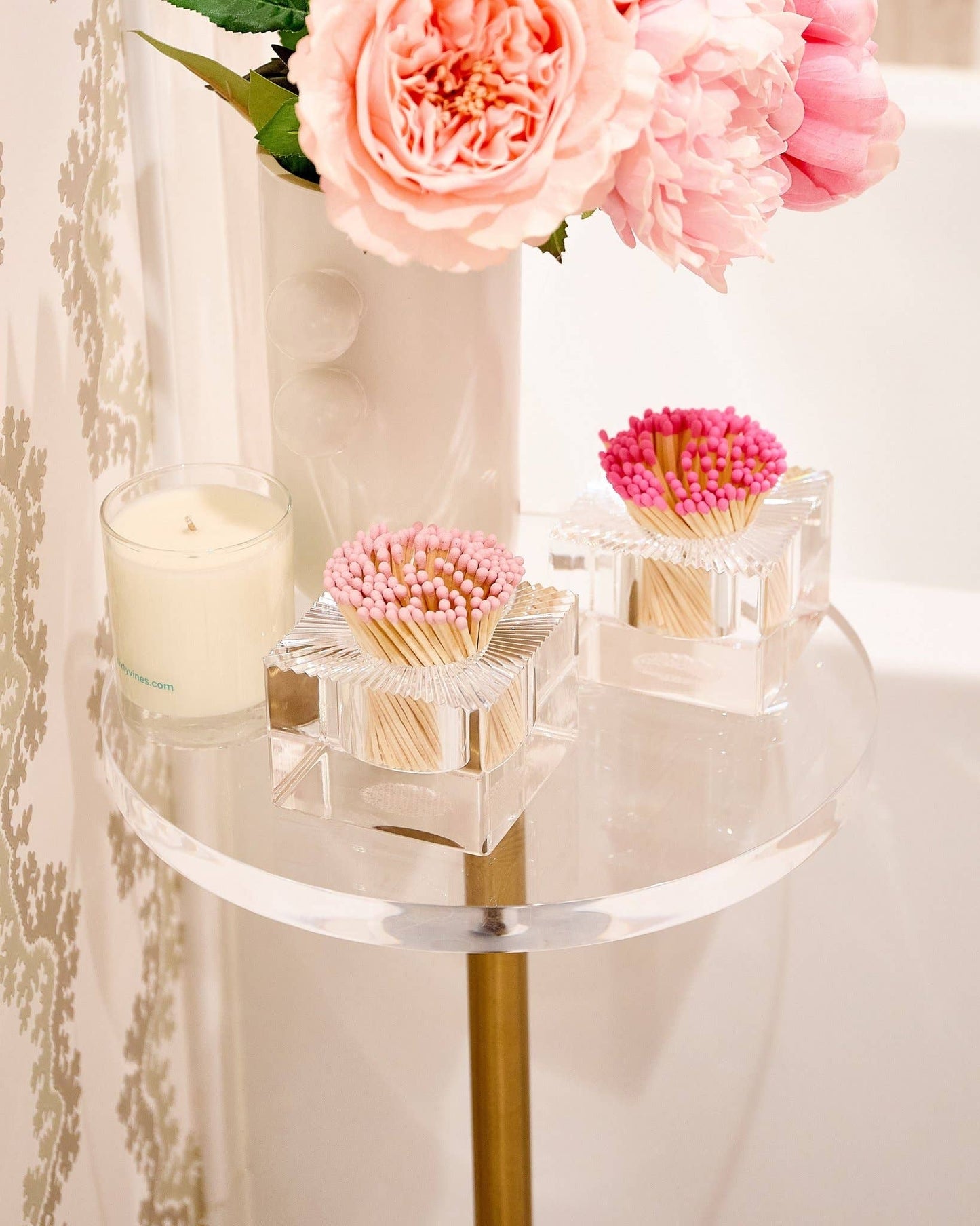 Square Match Striker | Hot Pink Matches