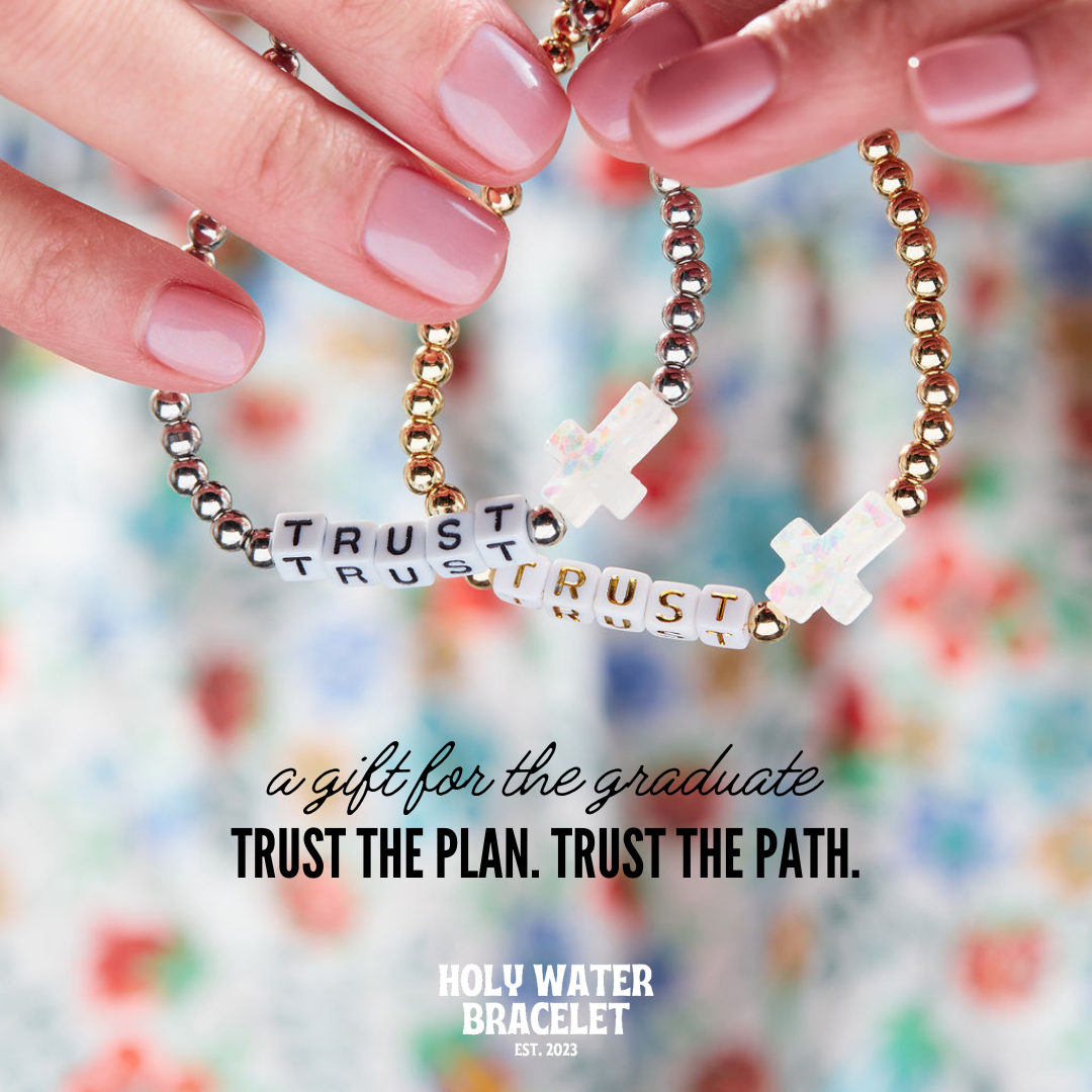 Holy Water TRUST Bracelet In Silver