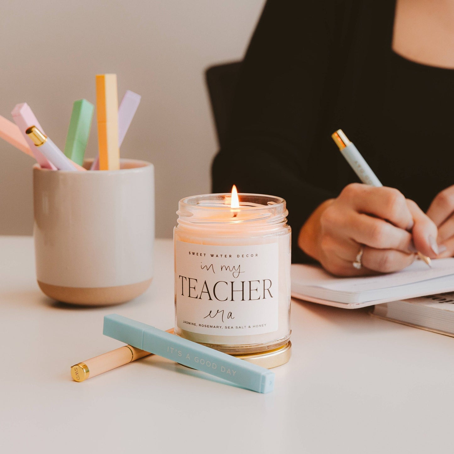 In My Teacher Era Soy Candle - Home Decor & Gifts