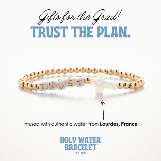 Holy Water TRUST Bracelet In Gold