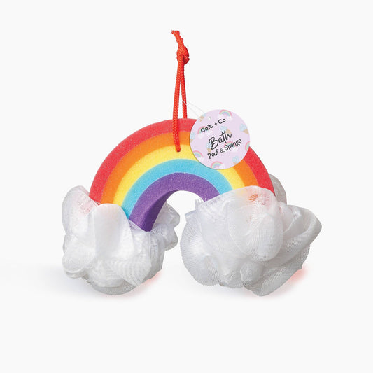 Forever Young-Bath Pouf & Sponge-Rainbow