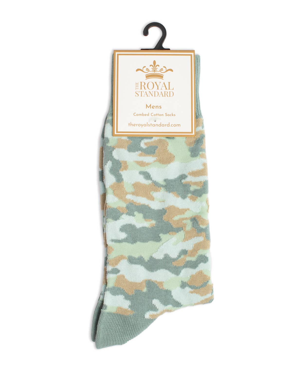 Men's Camo Socks   Blue/Multi   One Size