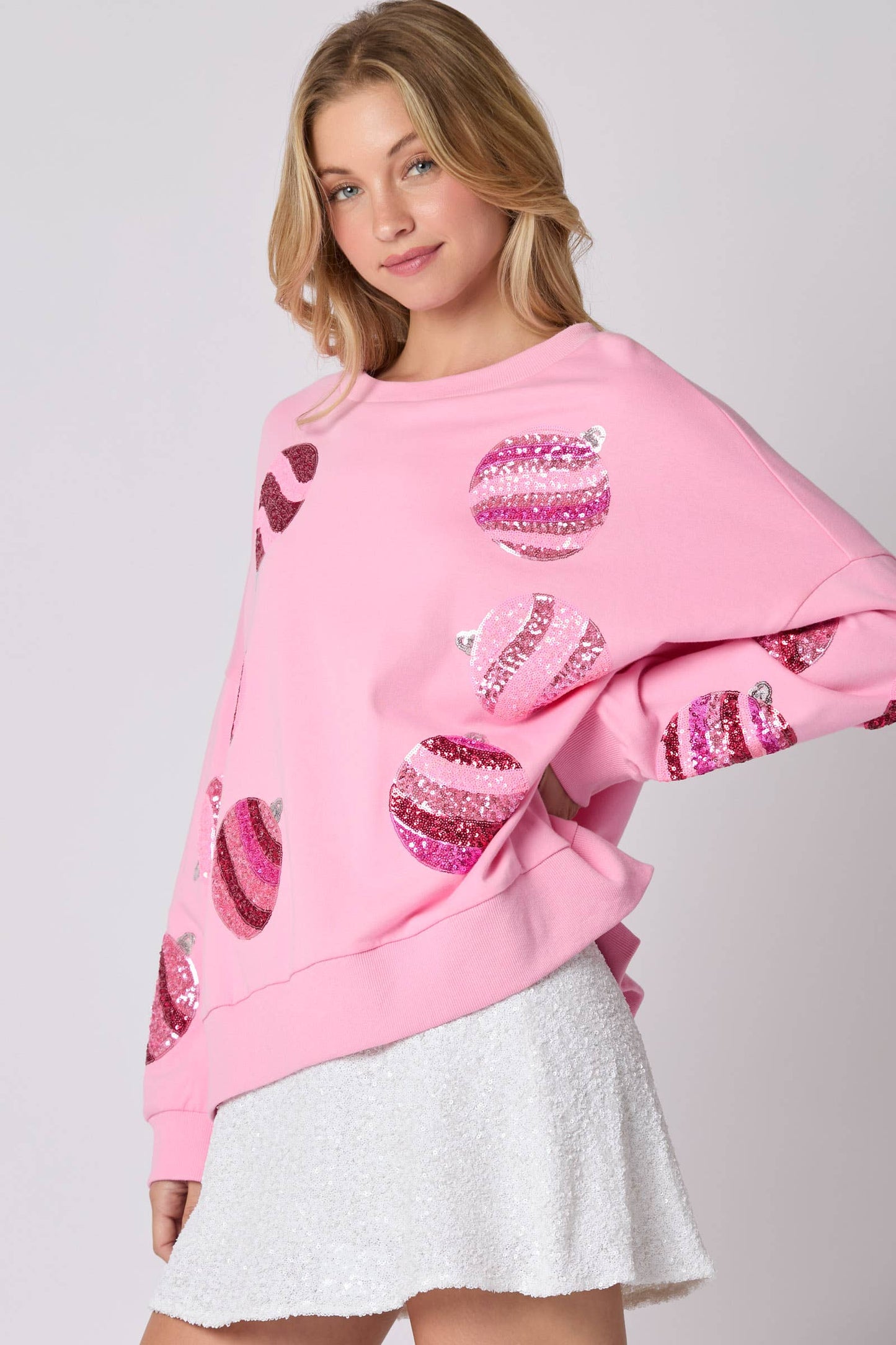 Embroidery Oversized Sweatshirts