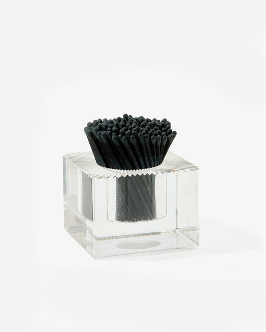 Square Match Striker | Black Matches