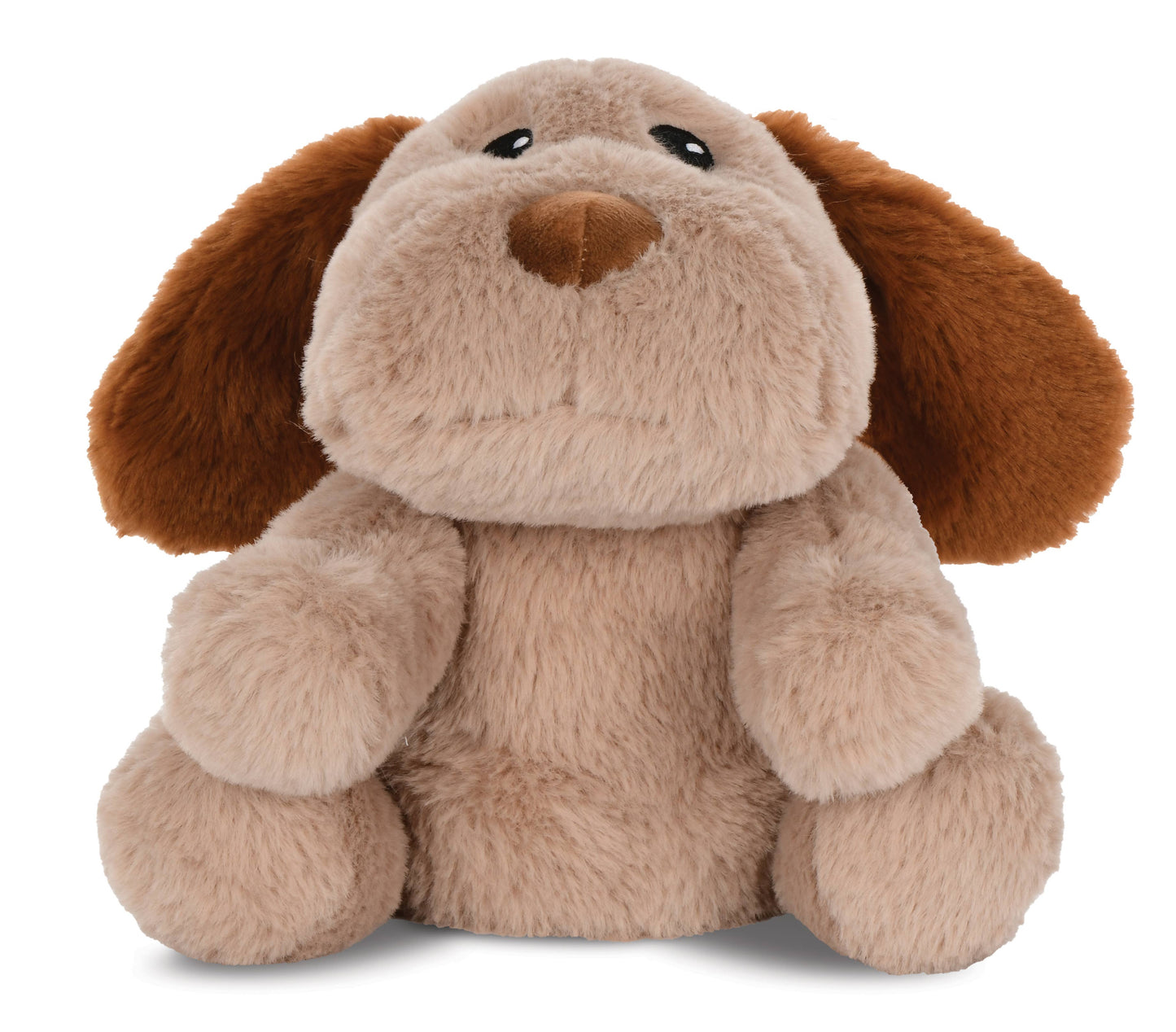 Holiday Puppy Weighted Plush