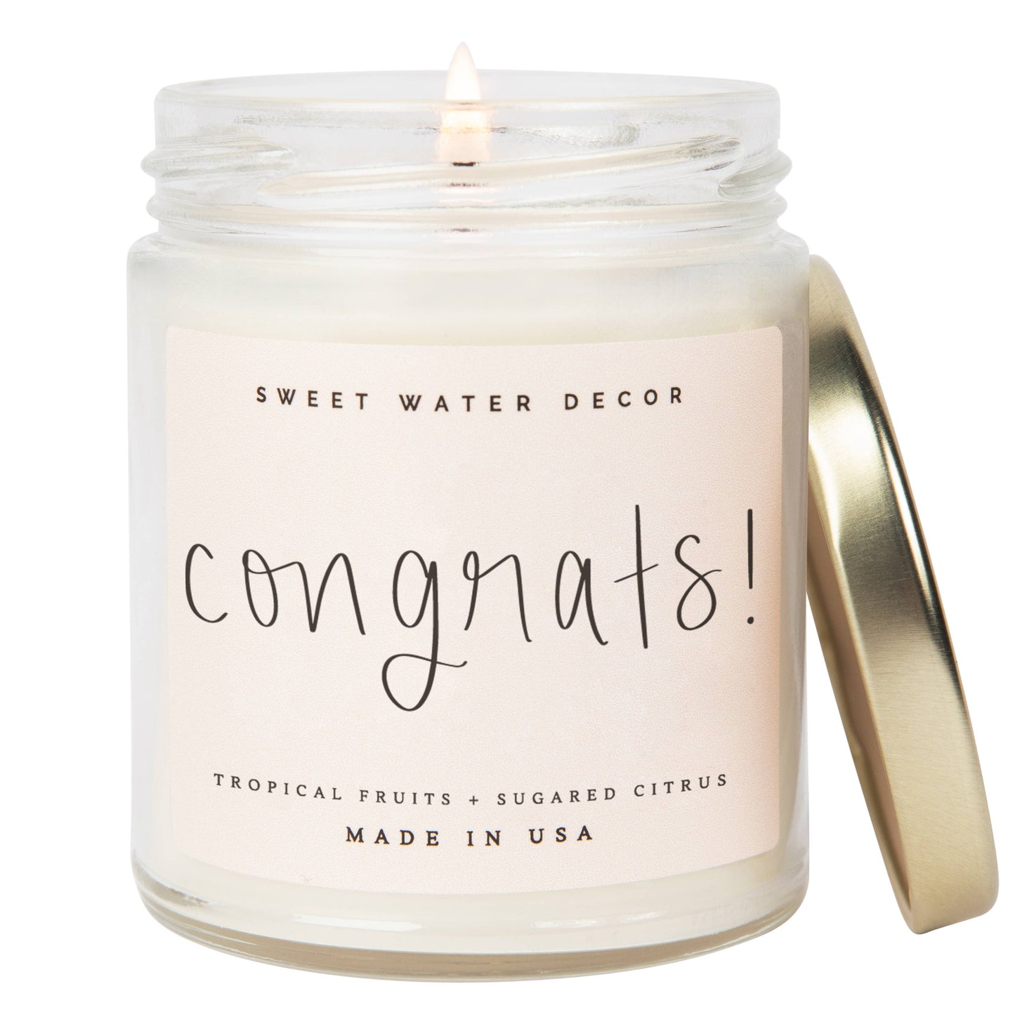 Congrats! 9 oz Soy Candle