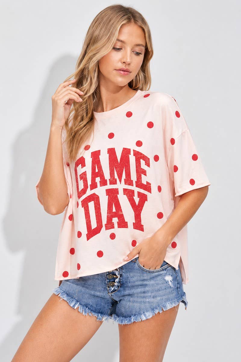 Gameday Print Top