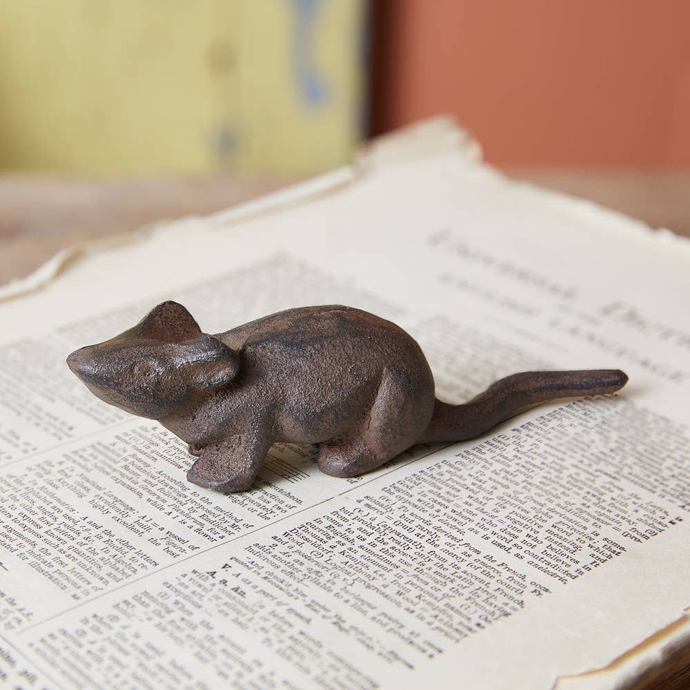 Scurrying Mouse Figurine