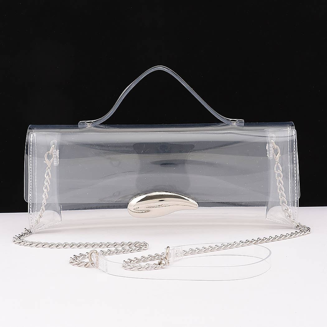 Transparent Top Handle Bag