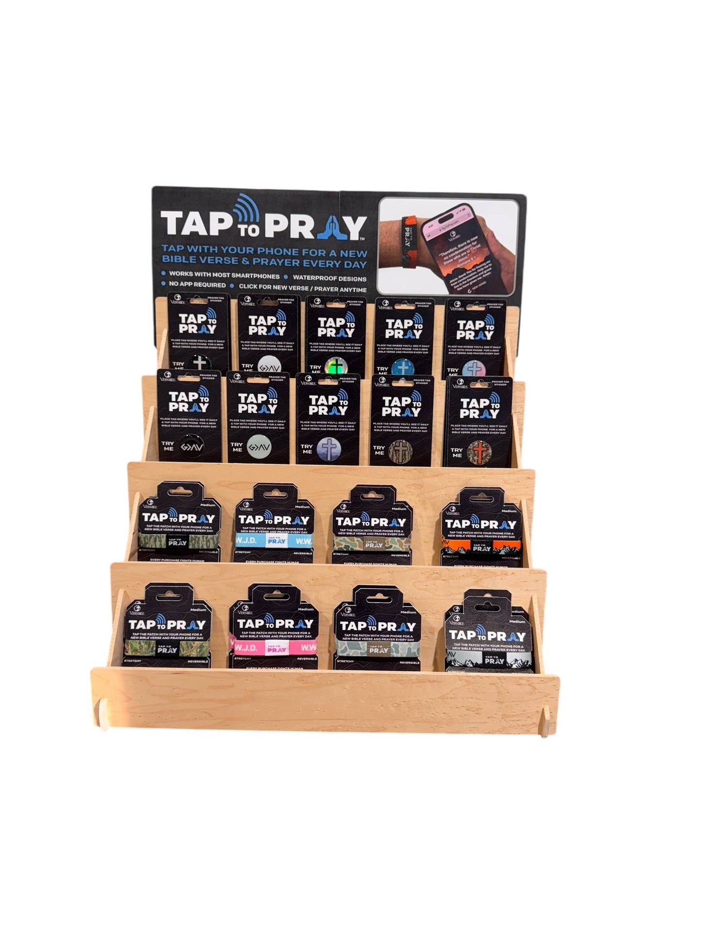 Tap To Pray™ Wristbands - Jesus Is Lord