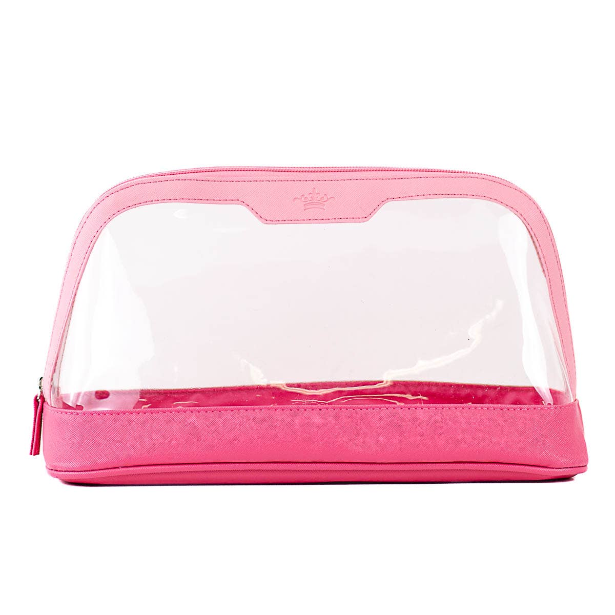 Jenna Cosmetic Case   Light Pink/Pink   12.5x7x5