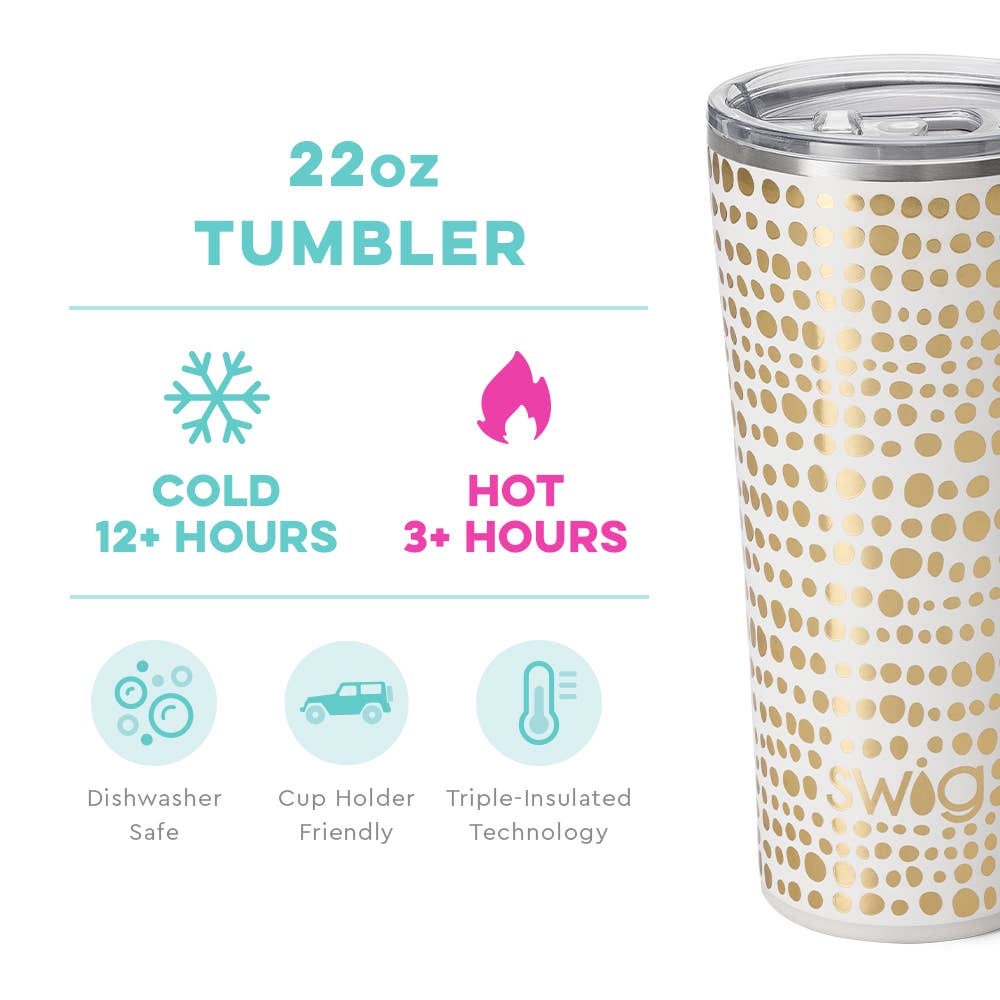 Glamazon Gold Tumbler (22oz)