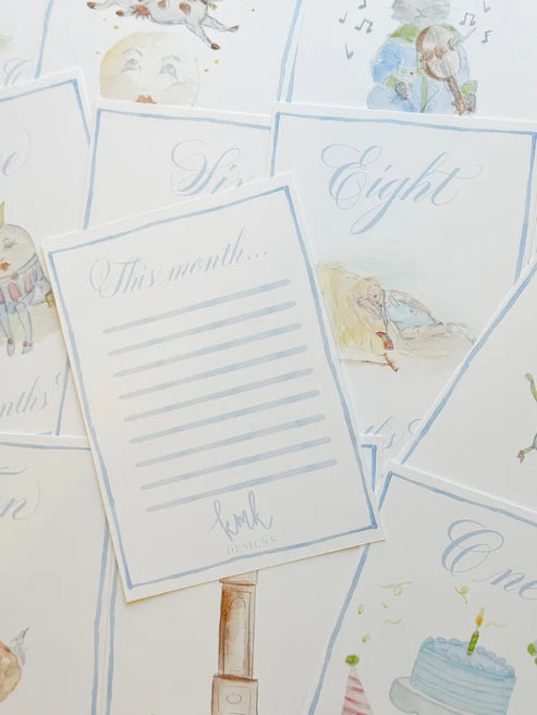 KMK Blue Milestone Cards