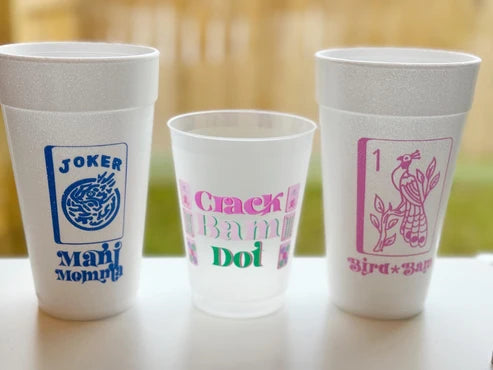 KMK Bird Bam Foam Mahjong Cups-KMK